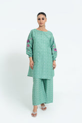 Ladies Skyline Chic Summer Cotton 2Pc Stitch Suit