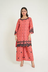 Cotton Peach Blossom Sequence 2Pc