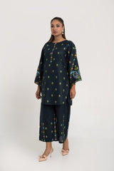Cotton Blush Zink Black  2Pc