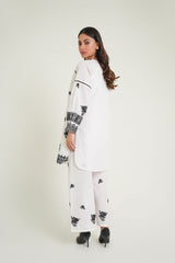 Cotton Regal White Sequence 2Pc