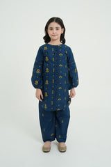Cotton Summer Gmaly Embroidery Dress For Girls
