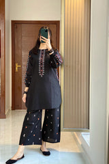 Cotton Summer Glamly-Side Pocket Shoulder Lace